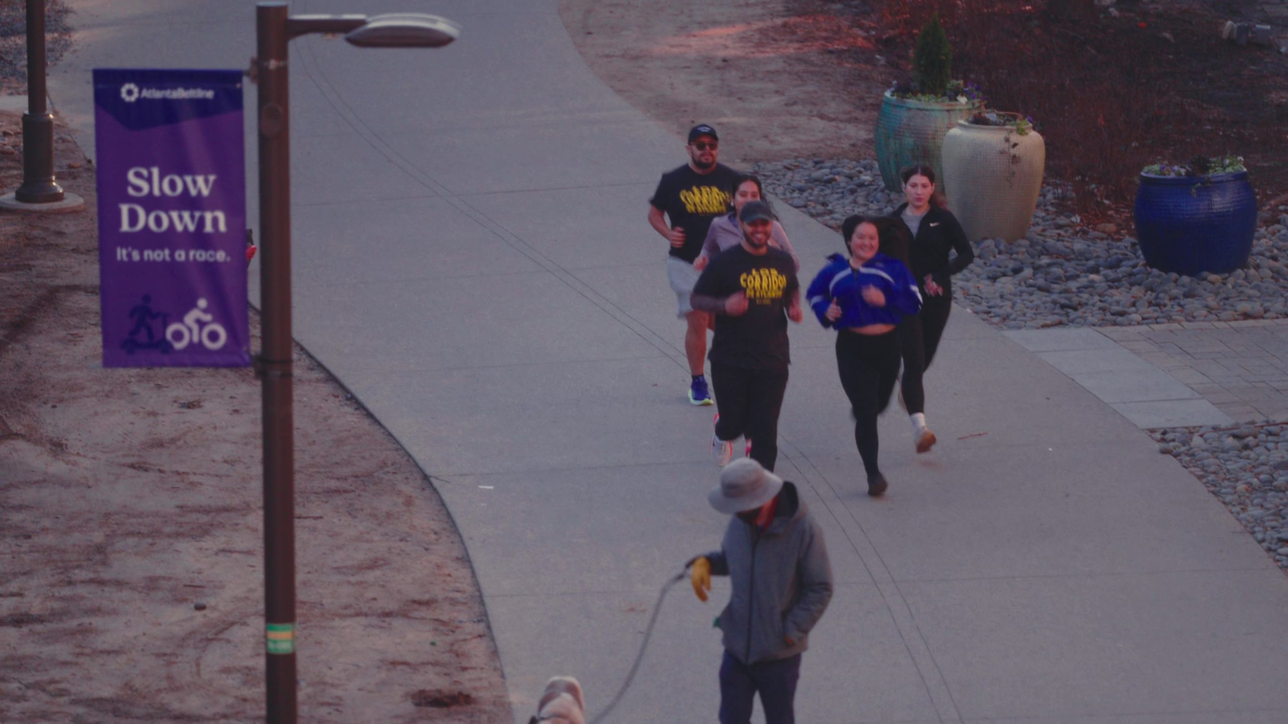 Running motion