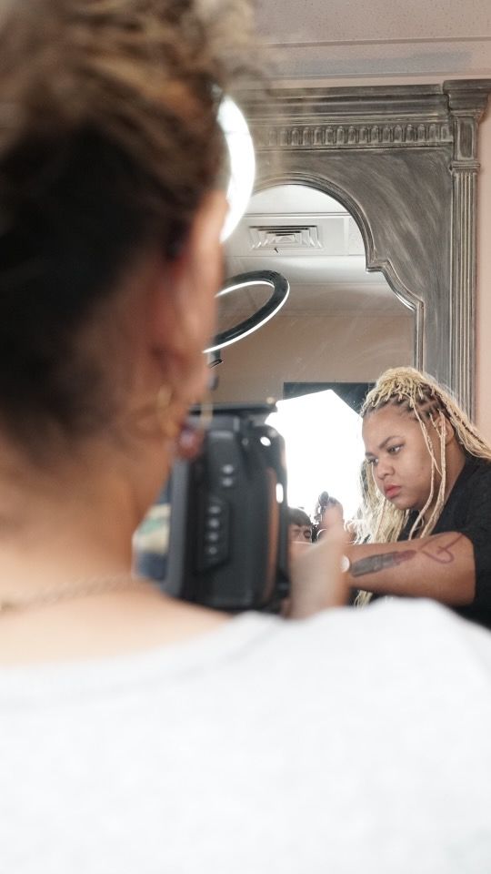 Behind the scenes